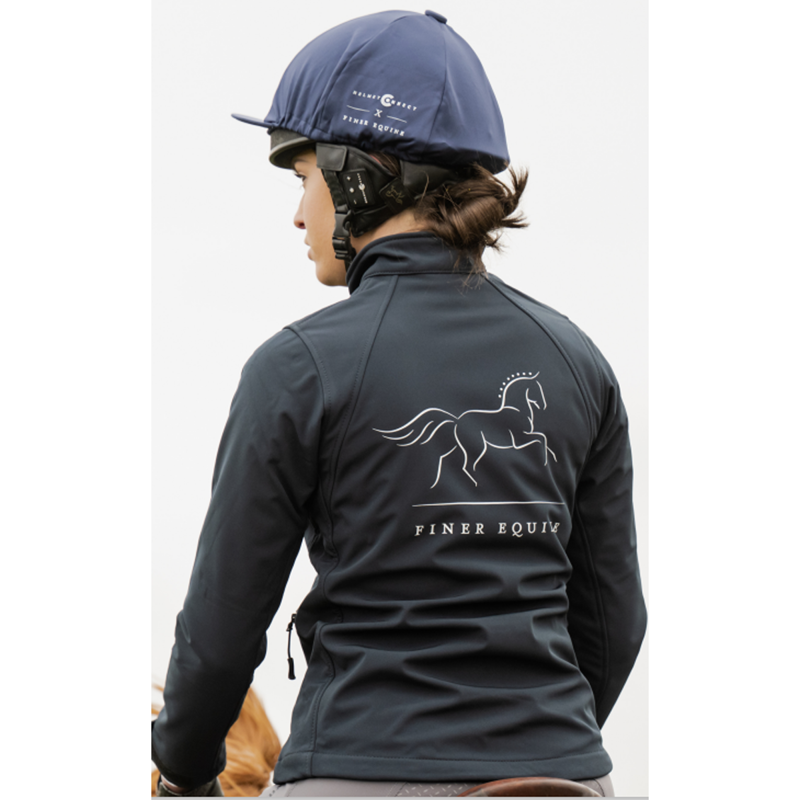 Finer Equine HelmetConnect - Black-1